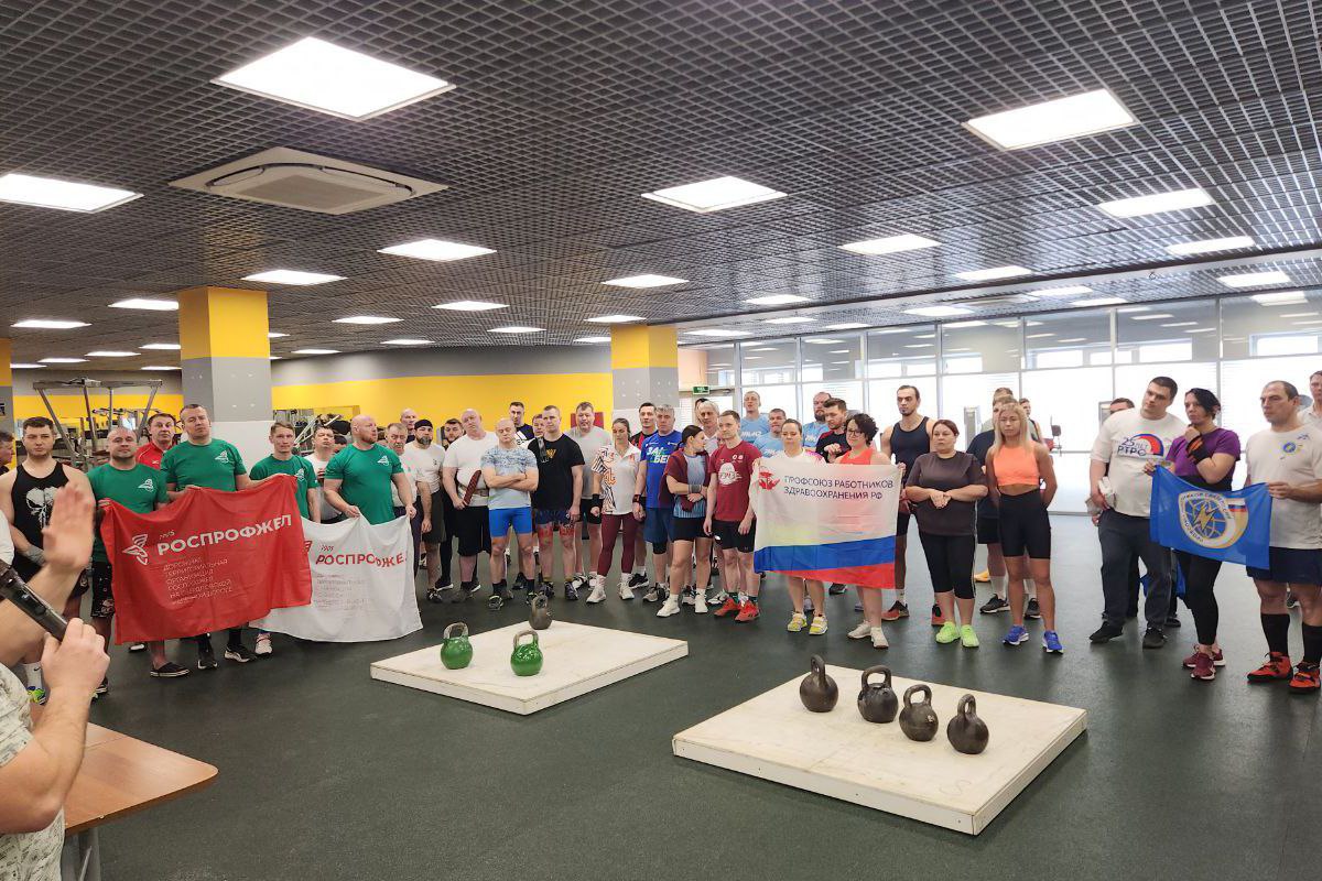 В Верхней Пышме прошёл чемпионат по гиревому спорту среди трудящихся